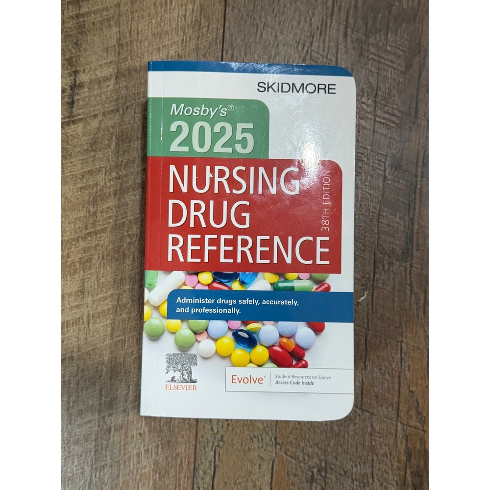 Mosby's 2025 Nursing Drug Reference 38th Edition Linda Skidmore-Roth Elsevier